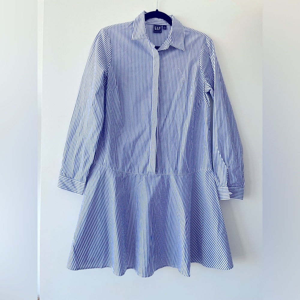 Gap Stripe Shirt Dress